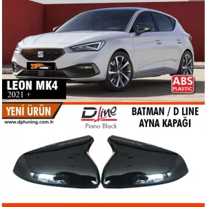 image-45-Leon Mk4 Batman tükörborítás zongoralakk fekete / 2021 -