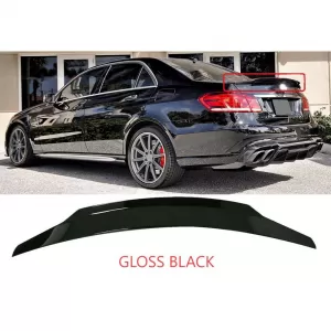 image-16-W212 Sedan PSM spoiler zongoralakk fekete ABS / 2009-2016