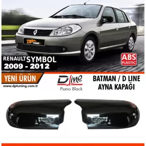 image-46-Renault Symbol 2 Batman tükörborítás zongoralakk fekete / 2009 - 2012