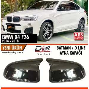 image-50-BMW X4 F26 Batman tökrösborító Piano Black / 2014 - 2018