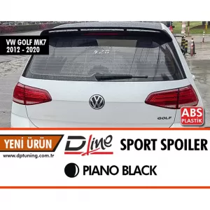 image-32-Golf 7 Sport hátsó spoiler zongoralakk fekete ABS / 2012-2020