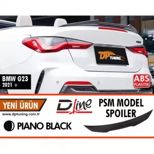 image-47-G23 PSM Style spoiler, zongoralakk fekete, ABS / 2020-