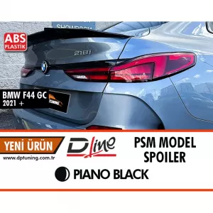 image-53-BMW F44 Gran Coupe PSM Style hátsó spoiler zongoralakk fekete ABS / 2021-