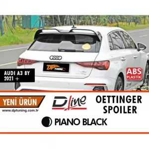 image-55-Audi A3 8Y HB Oettinger Style spoiler, zongoralakk fekete, ABS / 2021-
