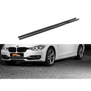 image-45-F30 MAX küszöb spoiler alsó toldat Piano Black vákuum műanyag / 2012-2018
