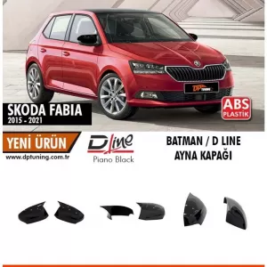 image-71-Skoda Fabia Mk3 Batman tükörborítás zongoralakk fekete / 2015-2021 (indexlámpás)