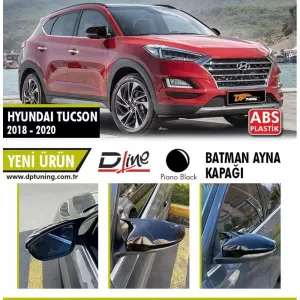image-78-Tucson Batman tükörborítás irányjelzős, zongoralakk fekete / 2018-2020
