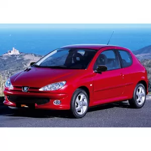 image-21-Peugeot 206 Batman tükörborítás zongoralakk fekete / 1998 - 2012