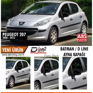 image-29-Peugeot 207 Batman tökürös borító zongoralakk fekete / 2006 - 2012