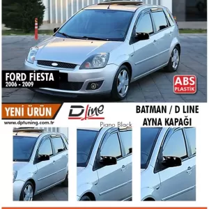 image-32-Ford Fiesta Batman tükörborítás, zongoralakk fekete / 2006-2008