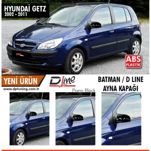 image-33-Hyundai Getz Batman tükörborítás zongoralakk fekete / 2002-2011