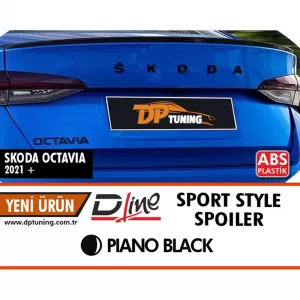 image-67-Octavia Mk4 Sport Style spoiler zongoralakk fekete ABS / 2020-