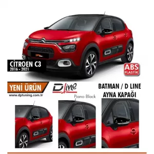 image-38-C3 Batman tükörborítás zongoralakk fekete / 2016 - 2021