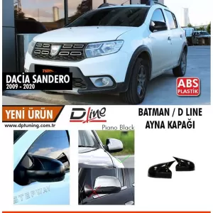 image-39-Sandero Batman tükörborítás zongoralakk fekete / 2009 - 2020