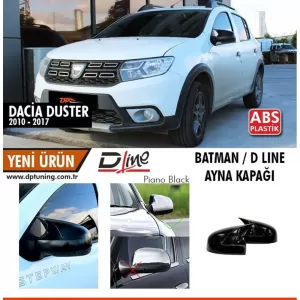 image-41-Duster 1.5 Batman tükörborító zongoralakk fekete / 2010-2017
