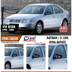 image-2-VW Bora Batman tükörborító zongoralakk fekete / 1998-2006