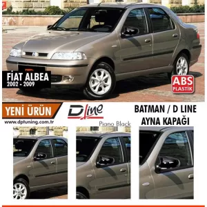 image-4-Albea Batman tükörborító zongoralakk fekete / 2002-2009