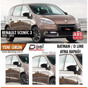 image-17-Renault Scenic 3 Batman tökükör borító zongoralakk fekete / 2010-2015