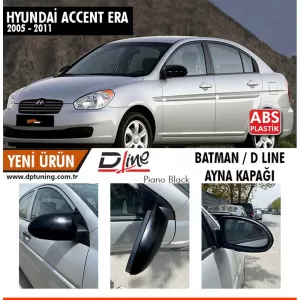 image-21-Hyundai Accent Era Batman tükörborító, zongoralakk fekete / 2005-2011