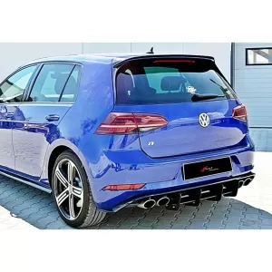 image-2-Golf 7 R / R-Line / GTI Max V1 hátsó szárny spoiler, zongoralakk fekete, vákuumozott műanyag / 2012-2019
