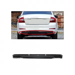 image-18-Octavia Mk3 Highline AMG Style diffúzor matt fekete ABS / 2013-2020