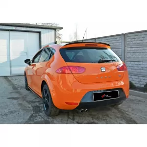 image-3-Leon Mk2 FL Cupra Max Cap spoiler zongoralakk fekete vákumozott műanyag / 2009-2012
