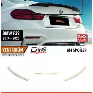 image-4-F32 Coupe hátsó csomagtér M4 spoiler, nyers felület, ABS / 2014-2020