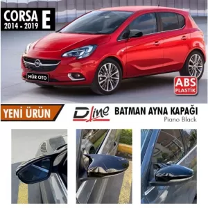 image-37-Corsa E Batman tükörborító zongoralakk fekete / 2014-2019