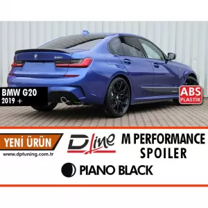 image-9-G20 M Performance hátsó csomagtér spoiler zongoralakk fekete ABS / 2019 - UP (V1)