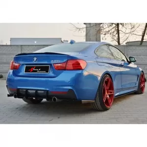 image-22-BMW F32 Coupe Max hátsó csomagtér spoiler, zongoralakk fekete, vákuum műanyag / 2014-2020