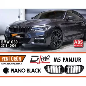 image-52-G30 M5 hűtőrács Piano Black ABS / 2017-2020