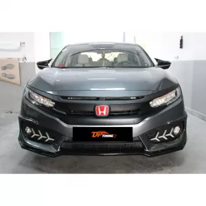 image-57-Honda Civic FC5 Batman tükörborítás zongoralakk fekete / 2016-