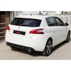 image-39-308 GTI hátsó diffúzor 2 króm kipufogóvéggel, zongoralakk fekete, vákuum műanyag / 2012-2018