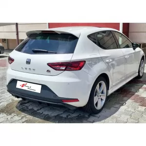 image-50-Seat Leon Mk3 FR Rieger stílusú diffúzor kipufogóvég nélkül, zongoralakk fekete, vákuum műanyag / 2012-2016