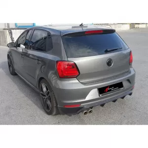image-31-Polo Mk5 FL Rieger hátsó lökháró toldat nyers felület vákuum műanyag / 2014-2017