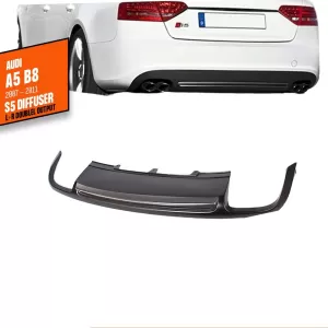 image-74-Diffúzor AUDI A5 SEDAN S5 DESIGN-hoz, standard lökhárítóhoz 2007-2011