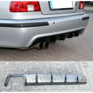 image-77-Egybordás diffúzor BMW E39-hez, zongoralakk fekete