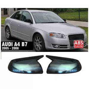 image-73-Batman design tükörborító AUDI A4 B7 2004-2007 - zongoralakk fekete