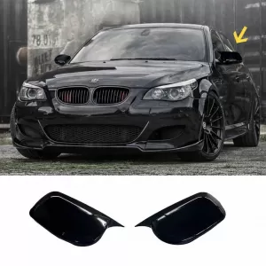 image-0-Batman design tükörborító BMW 5-ös szória E60 2003-2010 - zongoralakk fekete
