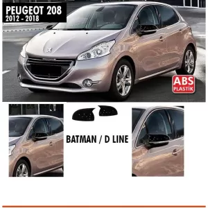 image-9-BATMAN visszapillantó tükör borítás PEUGEOT 208 2012-2018