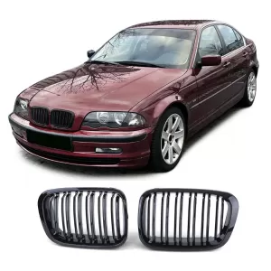 image-61-M BUMPERS BMW 3 E46 SEDAN/COMBI 1998-2001 PIANO BLACK