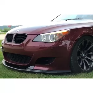 image-63-HAMANN első spoiler BMW E60 2003-2010 M-tech lökhárítóhóz, uszonyok nélkül, zongoralakk fekete