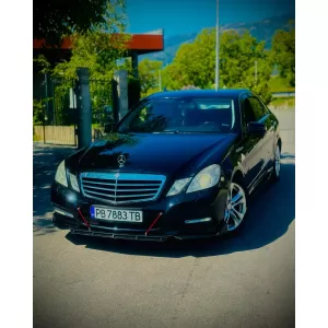image-48-Első spoiler / toldat Mercedes W212-hez, zongoralakk fekete