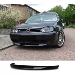 image-67-Vortex stílusú első spoiler Volkswagen Golf 4-hez, zongoralakk fekete színben