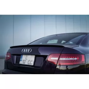 image-72-Hátsó spoiler AUDI A6 C6-hoz, zongoralakk fekete / 2004-2011