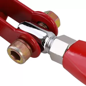 Aluminum strut bar red front adjustable suitable for 5 Series BMW E34 520i 525i 89-96