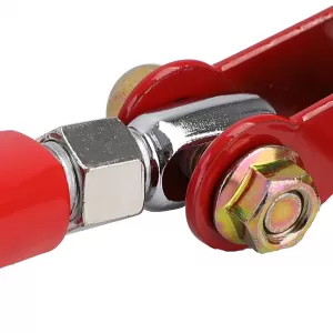 Aluminum strut bar red front adjustable suitable for 5 Series BMW E34 520i 525i 89-96