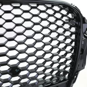 Sport grille honeycomb grille black gloss for Audi A3 8V 12-16