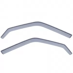 Wind deflector rain guard black smoke for Mercedes C-Class W204 S204 07-14