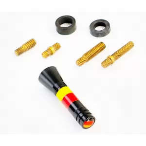 5cm car short rod antenna Germany flag for VW Golf 3 4 5 Polo 6N2 9N Bora